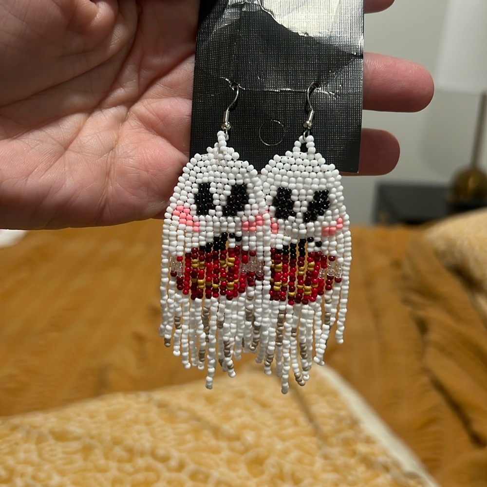 Ghost earrings